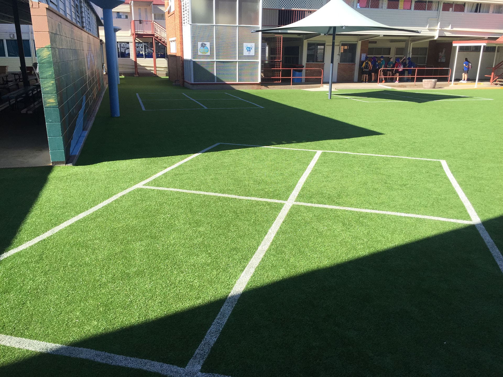 Turf Green Brisbane artificial grass for tennis