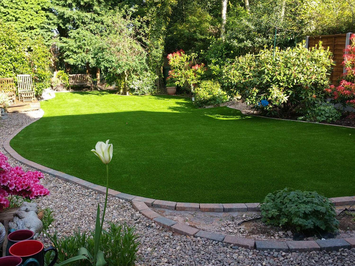 Turf Green Brisbane back yard artificial grass
