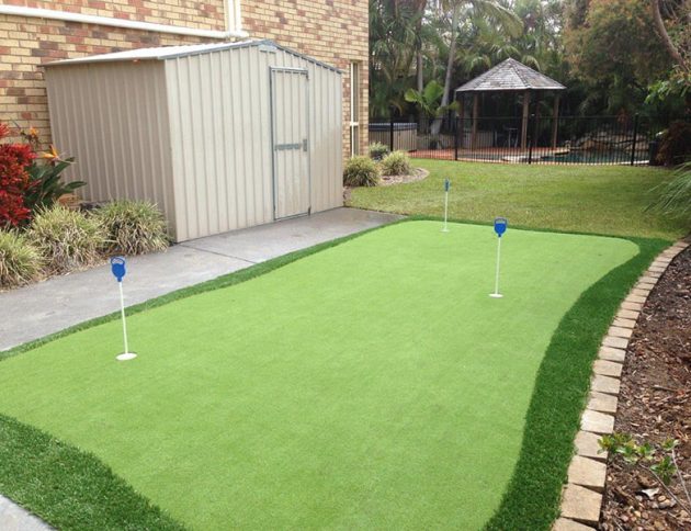 Backyard Putting Greens designs - Turf Green Brisbane Gold Coast