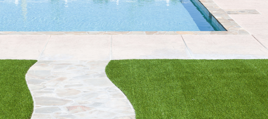 Artificial Grass Around Pools Brisbane Gold Coast Logan Sunhine coast