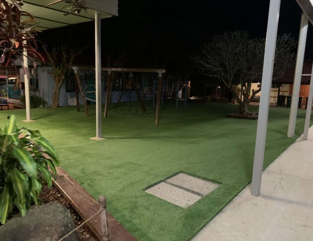 Artificial grass for rental properties