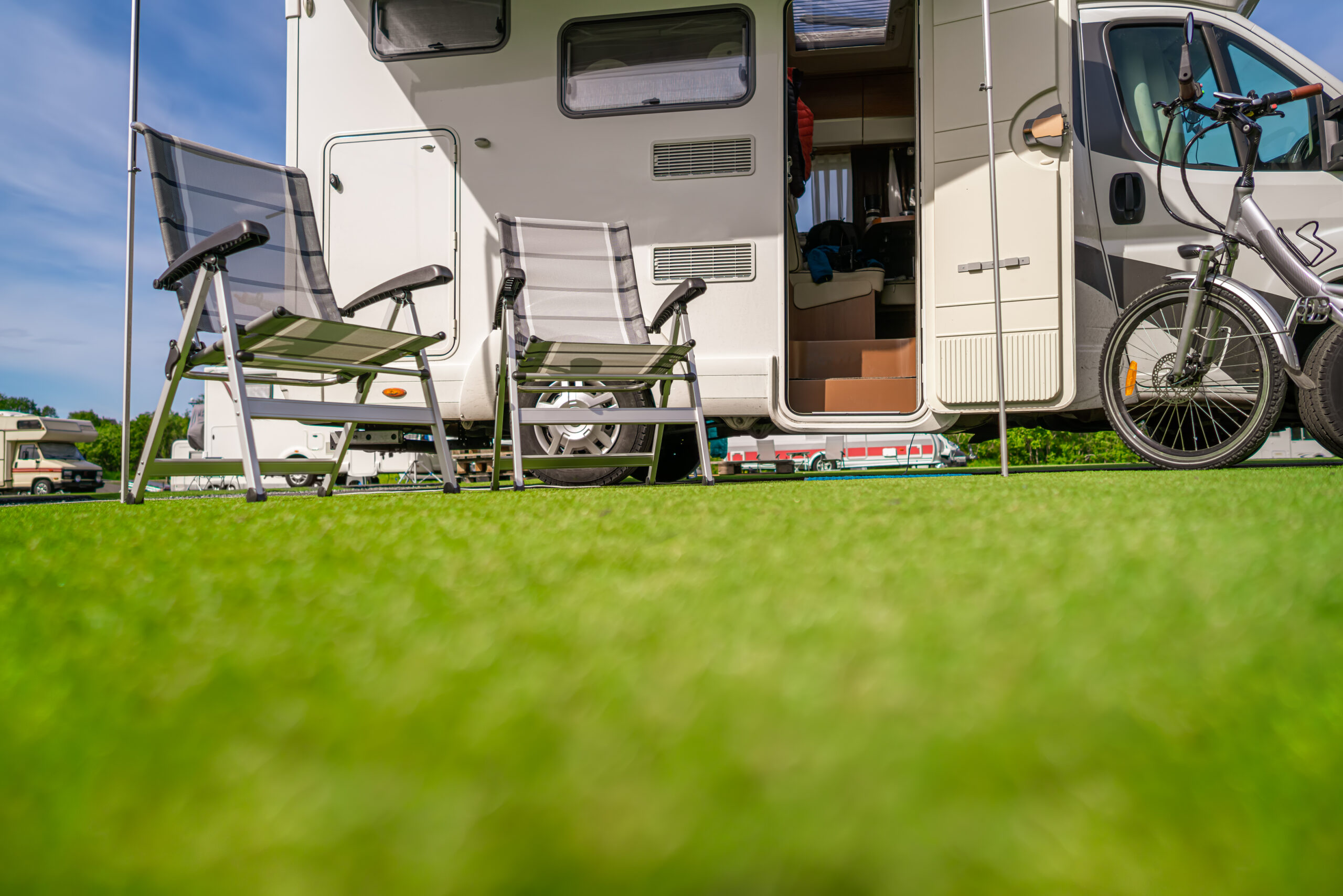 artificial turf for holiday parks